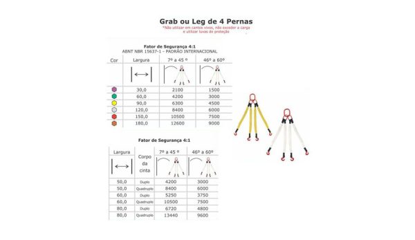 GRAB OU LEG DE 4 PERNAS